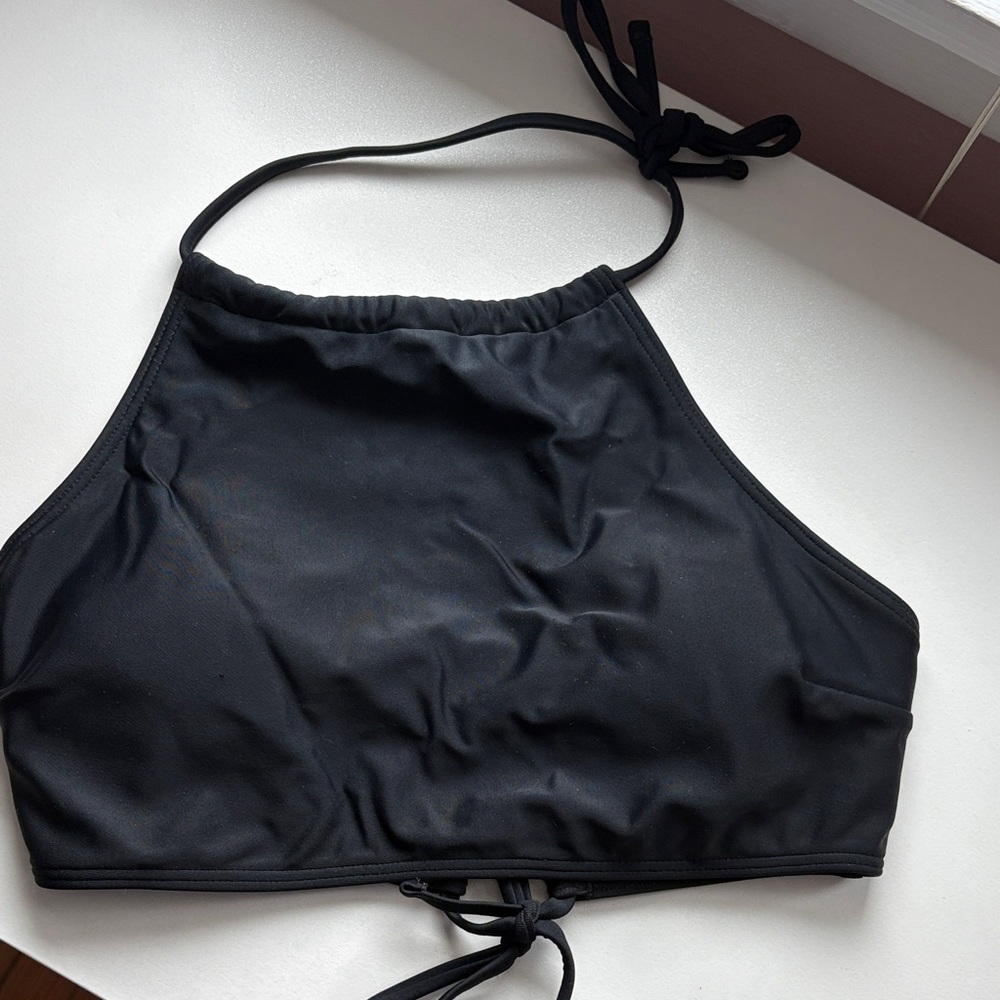 Hollister Black Bikini Top